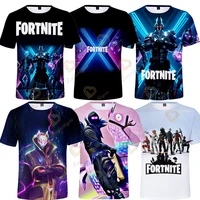 fortnite kids t shirt game 3d printed tee tops short sleeve clothes for teens boys girls 3 14years child t shirts costume