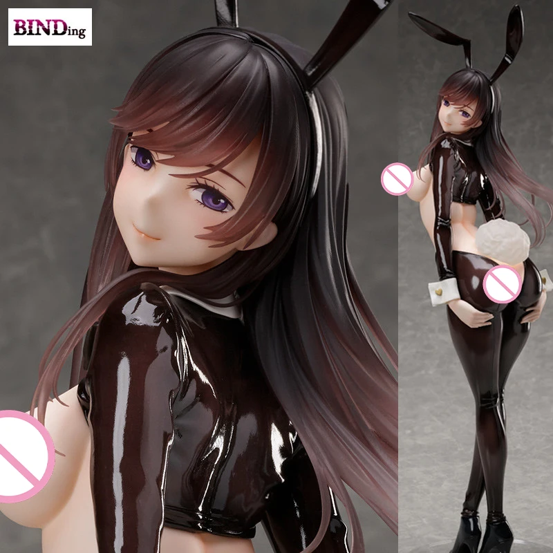 

1/4 Native BINDing Creator's Opinion Kasumi Bunny Girl Ver Sexy PVC Action Figure Adult Collection Hentai Model Toys Gifts 43CM