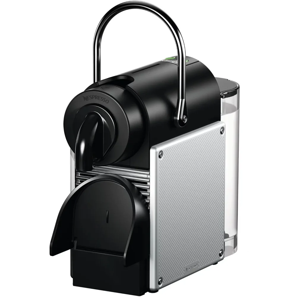 

by De'Longhi Pixie Single-Serve Espresso Machine with Simplified Water Tank in Aluminum
