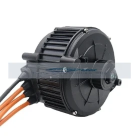 고속 더트 바닥 오토바이 홀 타입 인코더 QS165 5000W 35H V2 72V 90KPH IPM PMSM 미드 드라이브 모터
