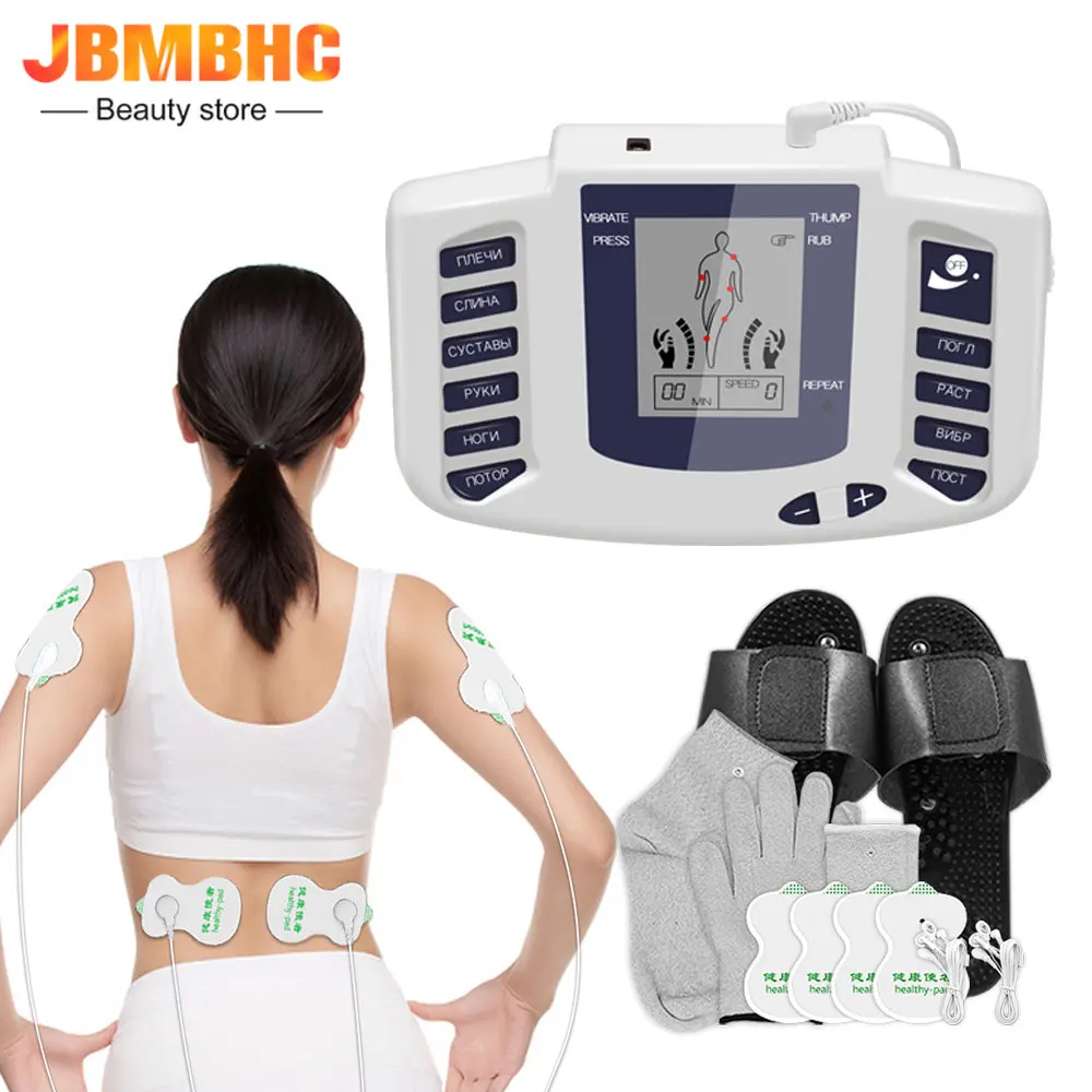 

Professional Physiotherapy Tens Eletric Muscle Stimulator Body Massager Physiotherapy Relaxing Massage Tools Pain Relief Health