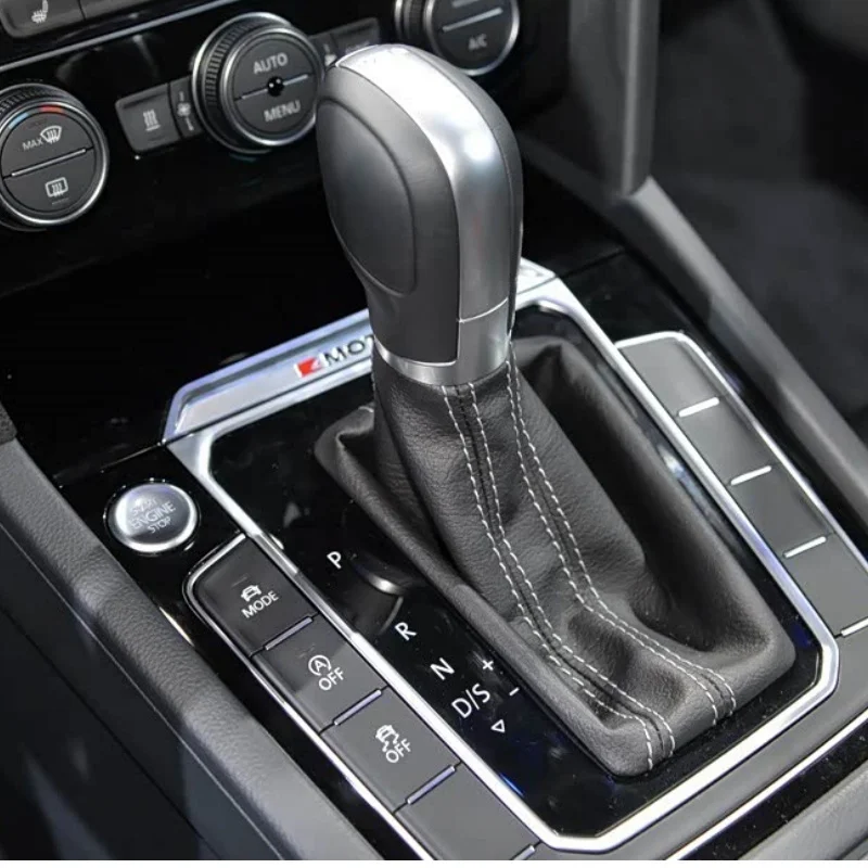 Фото Автоматическая ручка переключения передач LHD для Volkswagen VW Passat B8 DSG с чехлом-пыльником, для центральной консоли, синяя, черная, белая, красная №2