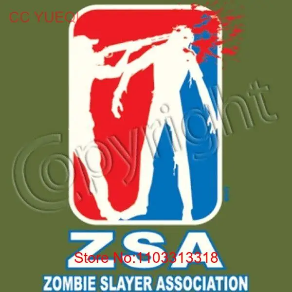 Футболка с изображением зомби Slayer вы выбираете стиль размер цвет до 4XL 10284