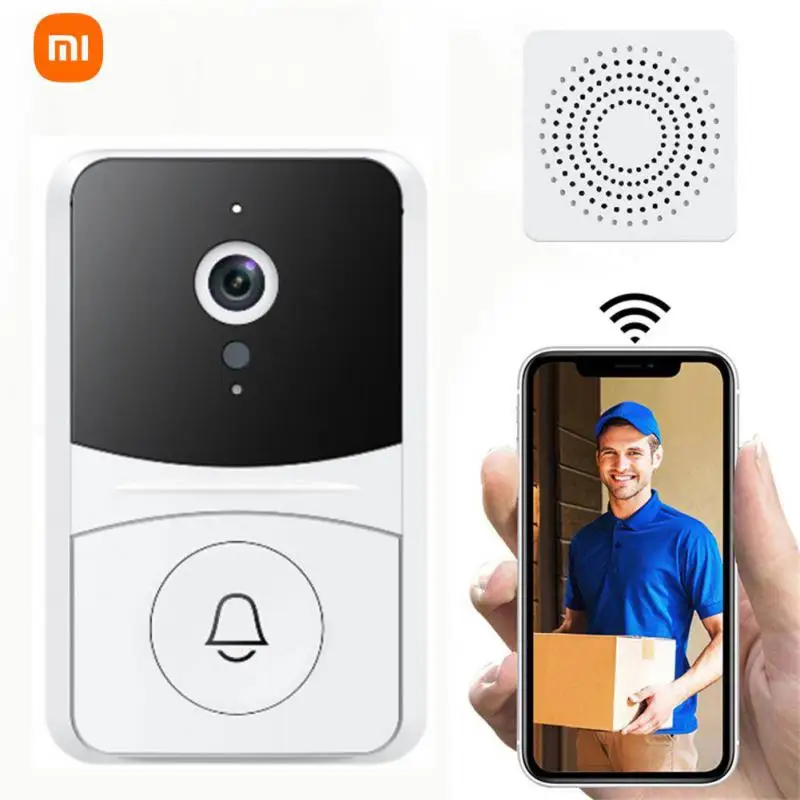 Xiaomi Smart Video Doorbell Smart Home Wireless Phone Doorbell Camera Security Video Intercom HD IR Night Vision For Apartment