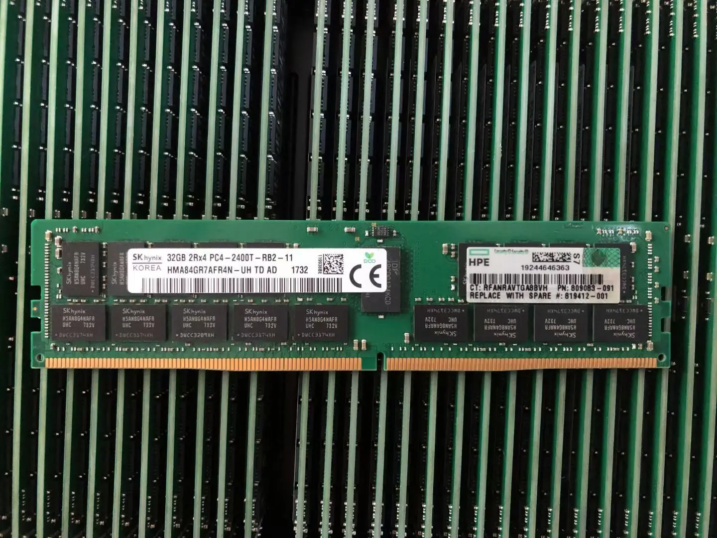 

RAM оригинальный снос 805351-B21 819412-001 809083-091 32G DDR4 2400 REG