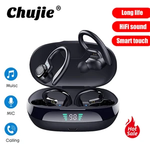 vv2 wireless headphones bluetooth earphones ipx5 high quality noise reduction stereo sports ear hook headset for smartphone tws free global shipping