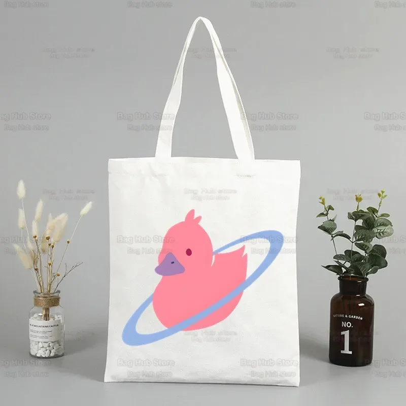 Сумка Quackity для супермаркета женщин и мужчин вместительная пляжная сумочка с