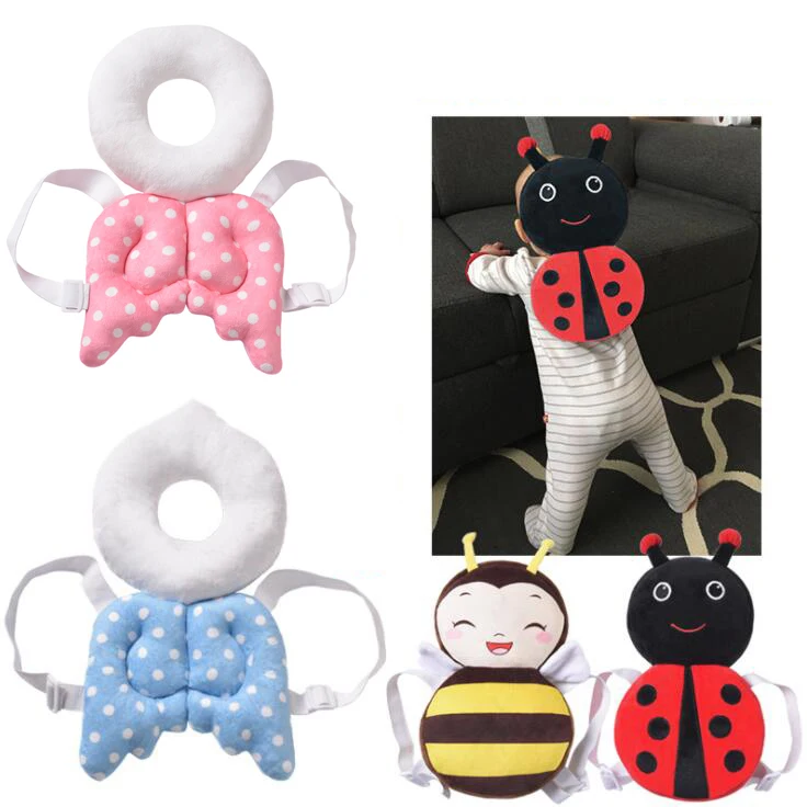 

Подушка для защиты головы ребенка, подушка для детской шеи, Симпатичные крылья, подушка для ухода за ребенком с защитой от падения