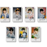 times youth league polaroid photo card greeting card collection card the same style around the stars song yaxuan liu yaowen