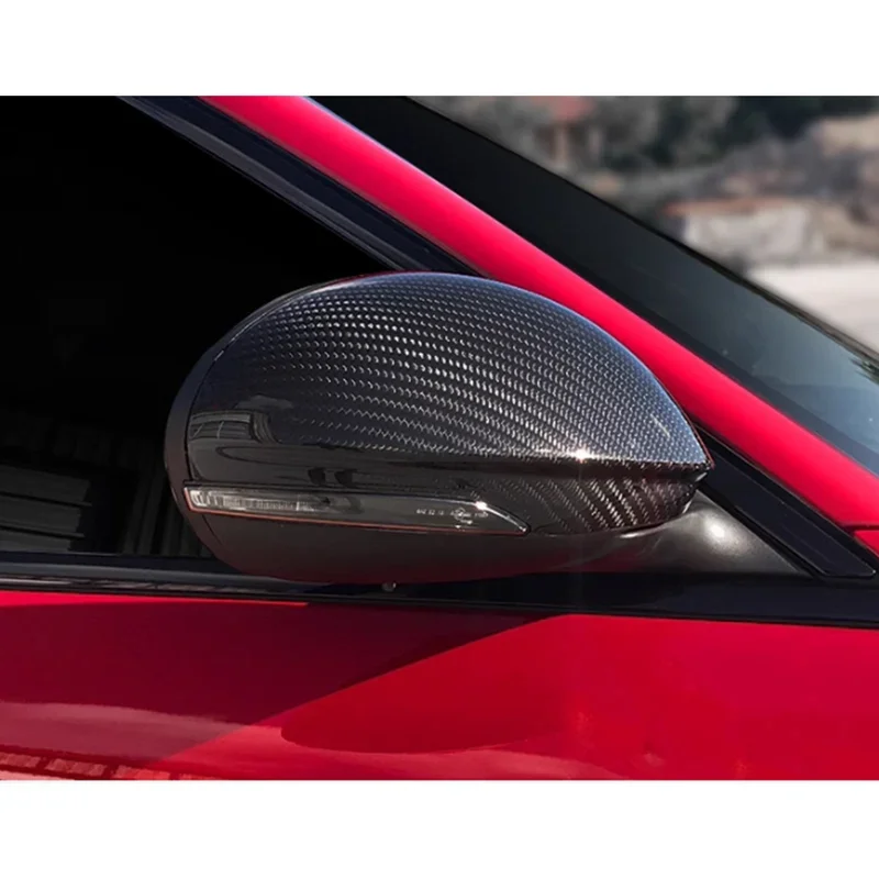 Для Alfa Romeo Giulia Grecale Stelvio корпус зеркала заднего вида из углеродного волокна
