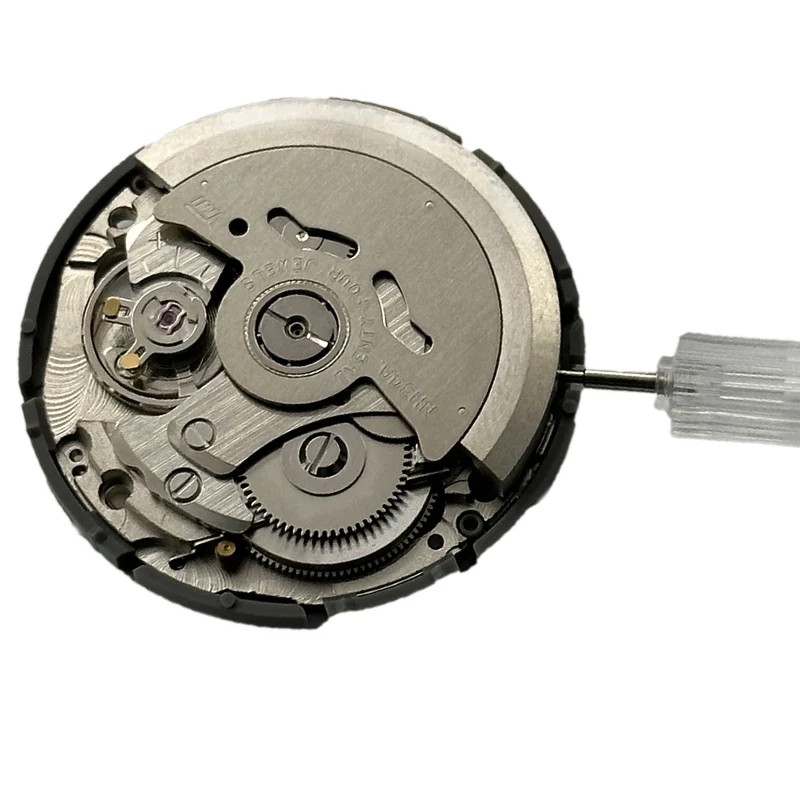 NH34 High-precision Movement Black GMT Datewheel Crown at Modification NH34A  Automatic Movement Mechanism 24 Hour Hand