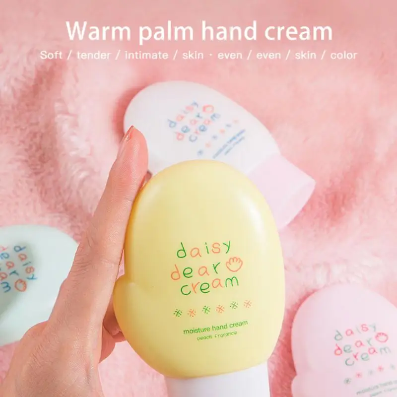 Mild Moisturizes Moistens Nurishing Durable Prevents Dryness Winter Non Greasy Milk Peach Hand Cream