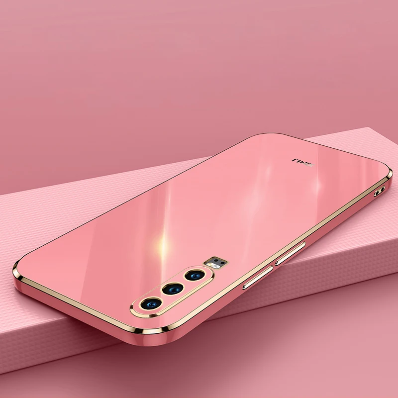 luxury plating silicone case for huawei honor 20 p30 p20 p40 pro nova 5t lite honor20 20pro phone soft tpu bumper full covers on free global shipping