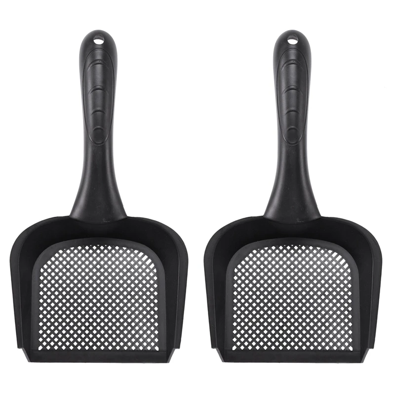 

2 шт., портативный пластиковый ковш для чистки кошек и собак