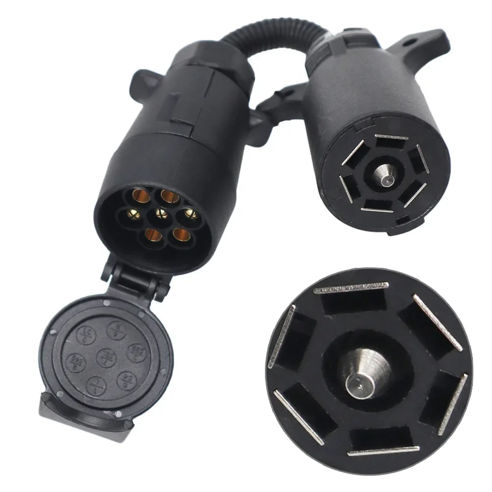 Адаптер для трейлера с 7 лезвиями на RV контактами адаптер конвертер