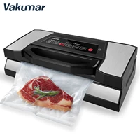 vakumar vh5180 kitchen automatic commercial household food vacuum sealer packaging machine include 2 rolls vacuum packed bags