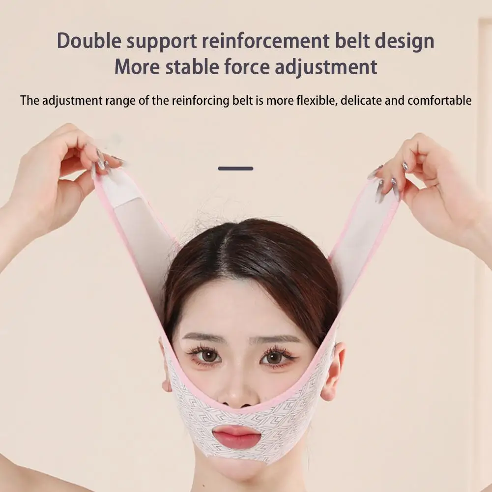 

Adjustable V Face Bandage Lift Up Belt Reduce Double Tapes Care Mask Sleeping Sculpting Chin Lifting Facial Face Tools Face N2E5
