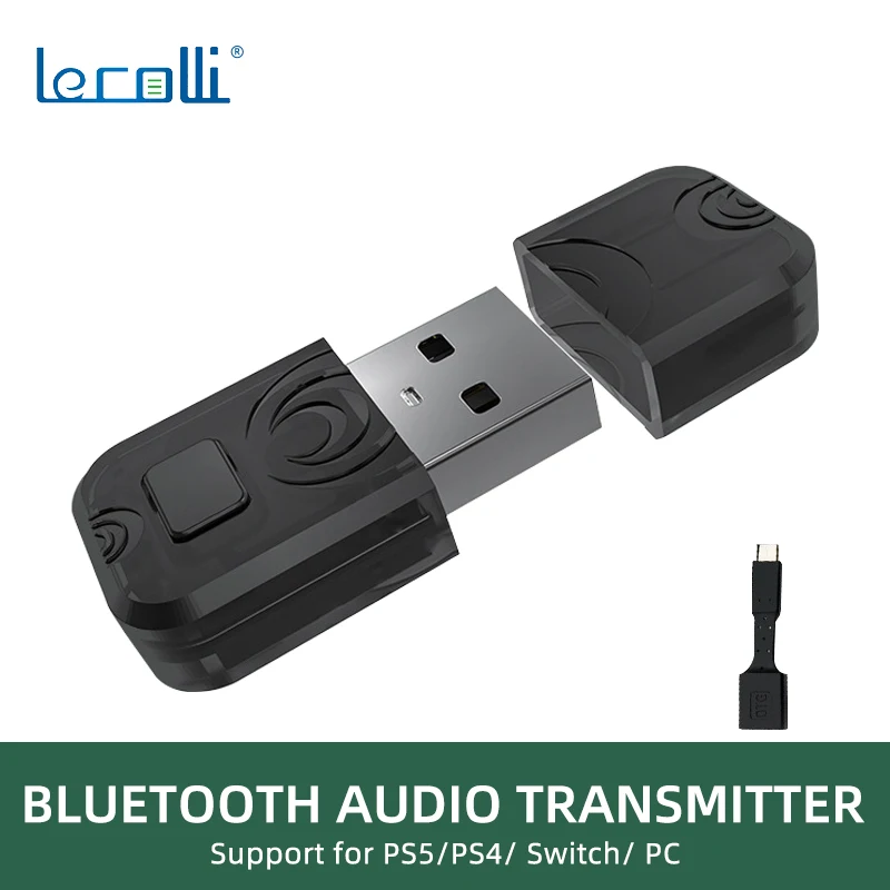 

Applicable To Ps5 Bluetooth Wireless Headset Adapter Transmitter Pc Ps4/switch Bluetooth Transmitter
