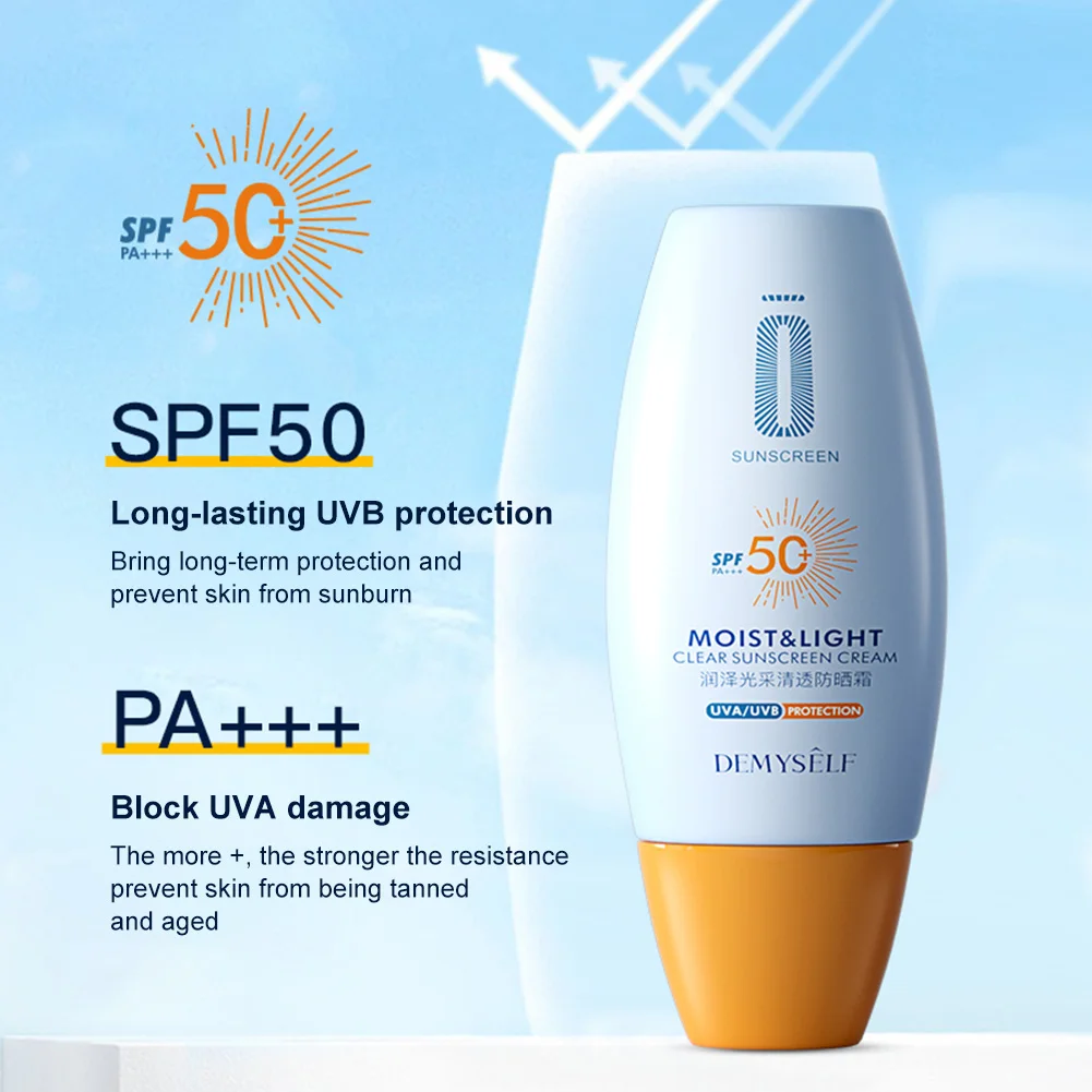 

Солнцезащитный крем для лица SPF50, омолаживающий, увлажняющий, отбеливающий, для всего тела, TSLM1