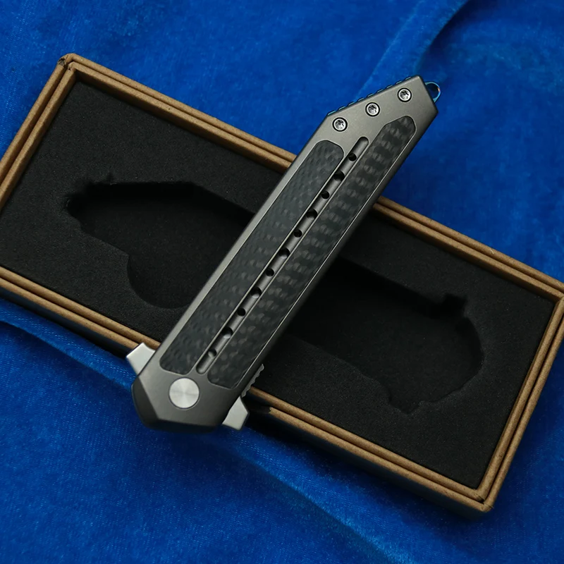 LEMIFSHE Новый TB титановый углеволоконный Марк S35vn шарикоподшипники карманный