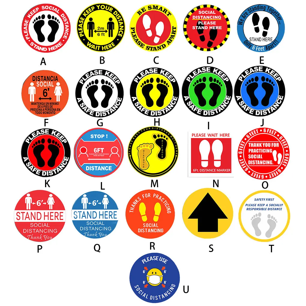 

5 штук направленная наклейка с высоким блеском самоклеящаяся напольная табличка для управления направлением руководства лабораторная сто...