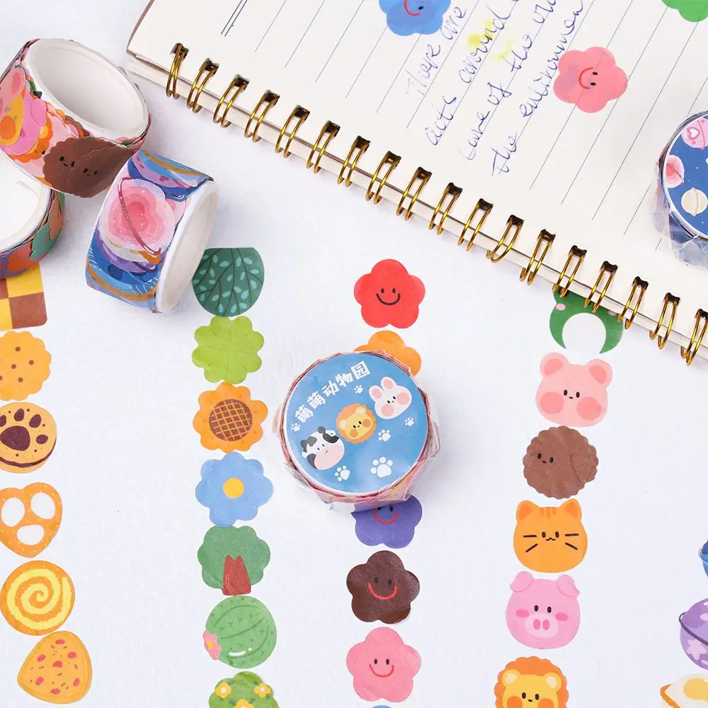 

School Supplies Kawaii Decorative Stationery Diary Label Scrapbooking Sticker Sticky Paper Washi Tape