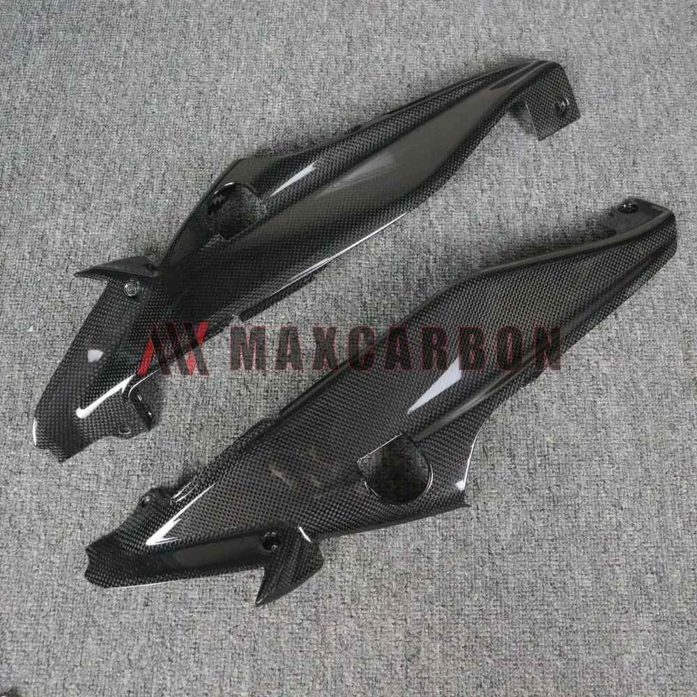

ONEMAXY 100% Настоящее углеродное волокно для Ducati Hypermotard 950 2019-2020 боковые панели