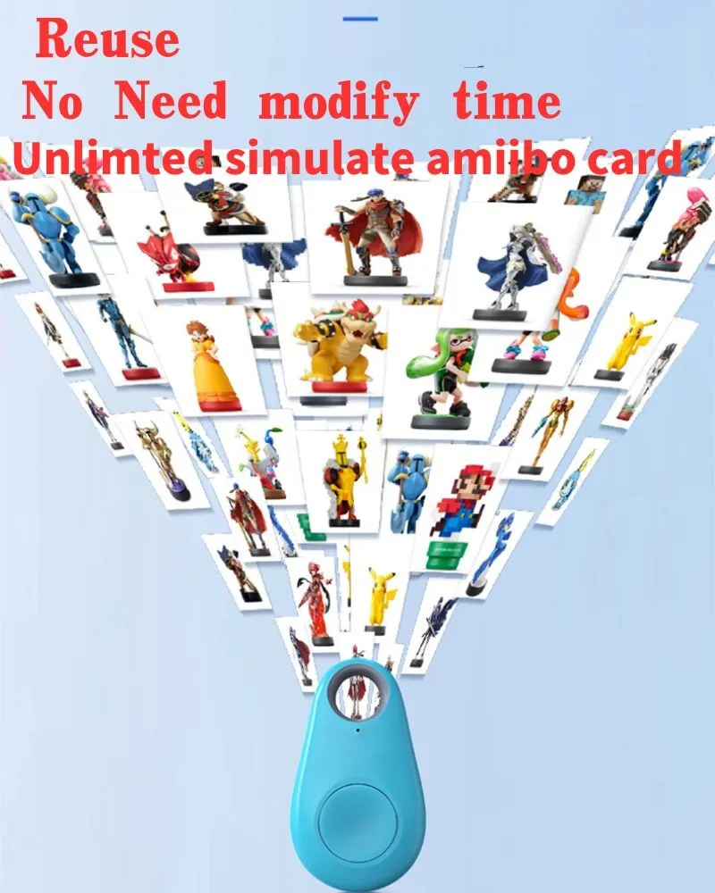 

Amiibolink Universal Animal Crossing Amiibo nfc Card Zelda Breath of The Wild Splatoon 3 Fire Emblem Amiibo Figures