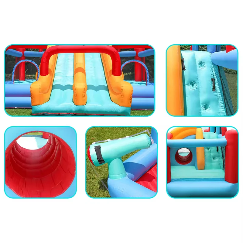 Лидер продаж надувной домик для прыжков замок унисекс горка дома и улицы детский