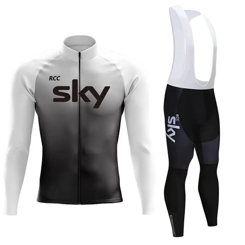 Мужской Велосипедный Комплект Rcc Sky 2024 Осенние Велосипедные Шорты С Гелевой