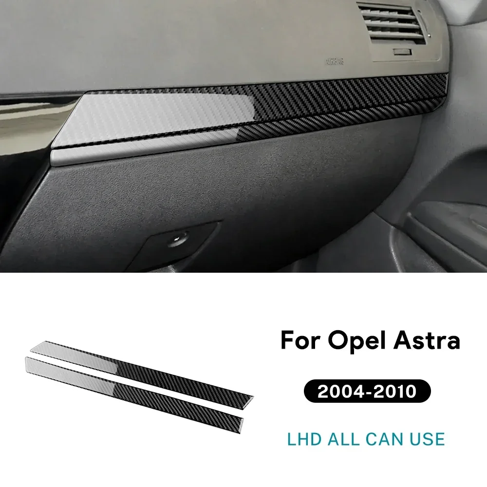 

Настоящее мягкое углеродное волокно для Vauxhall Opel Astra H MK5 2004 2005 2006 2007 2008 2009 2010, наклейка на панель приборов второй пилота автомобиля