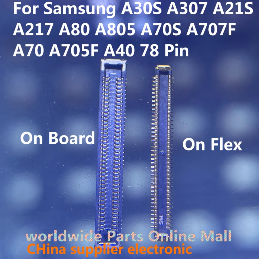 10-200 шт. разъем для зарядки Samsung A30S A307 A21S A217 A80 A805 A70S A707F A70 A705F A40