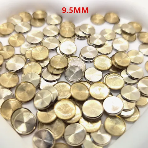 Стразы SINUAN светлое золото 9,5 мм