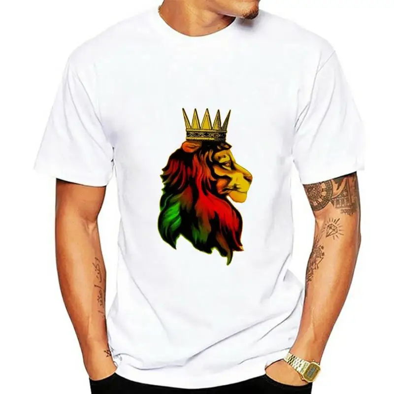 Мужская футболка Royal Reggae Rasta Lion мужская