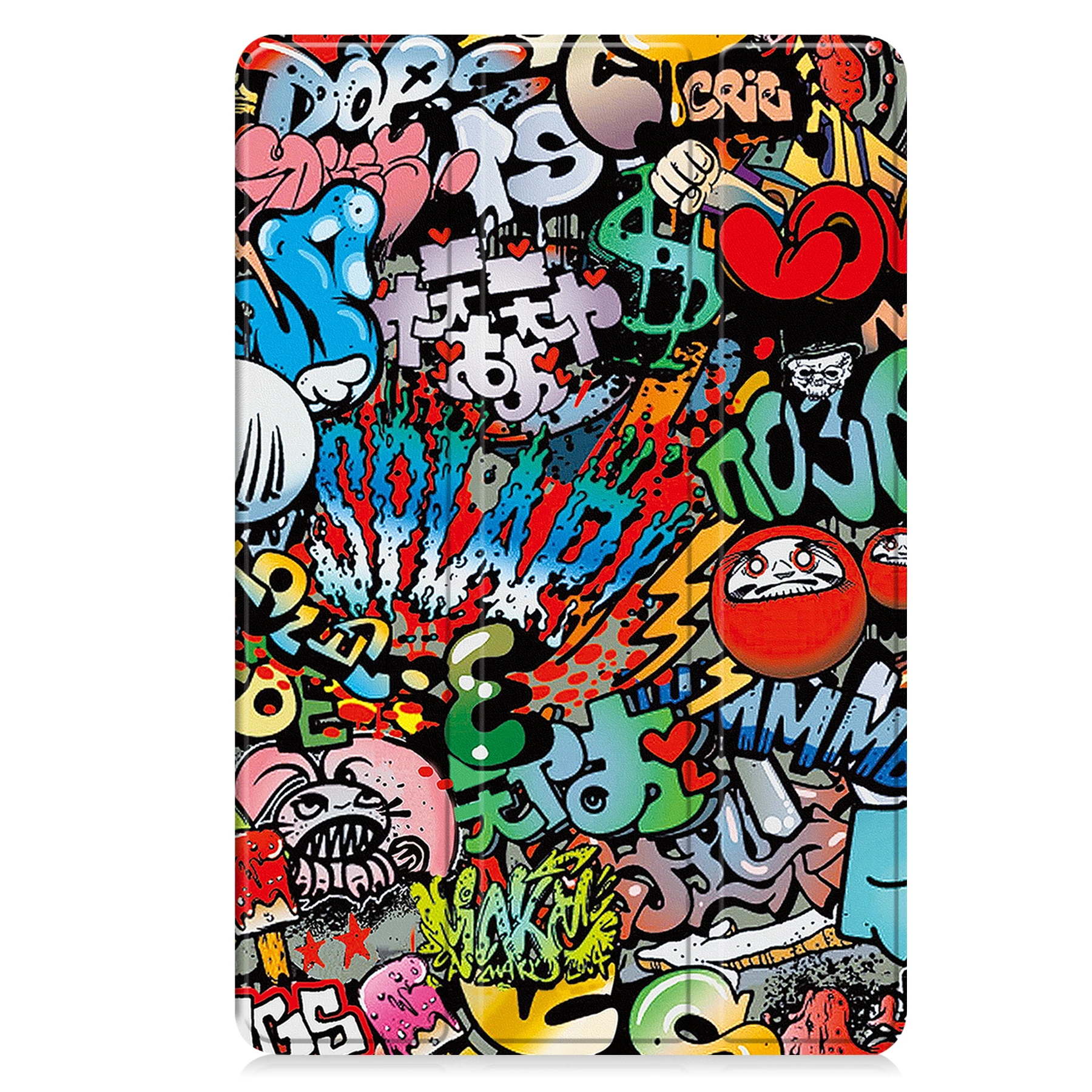 Фото Чехол для Samsung Galaxy Tab S11 11 дюймов SM-X730 2025 Защитный чехол из искусственной кожи с тремя складывающимися подставками и магнитным чехлом для сна и пробуждения №2