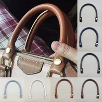 1pcs bag handles replacement for handbags women shoulder bag strap pu leather bags belt solid color clasp accessories for bag