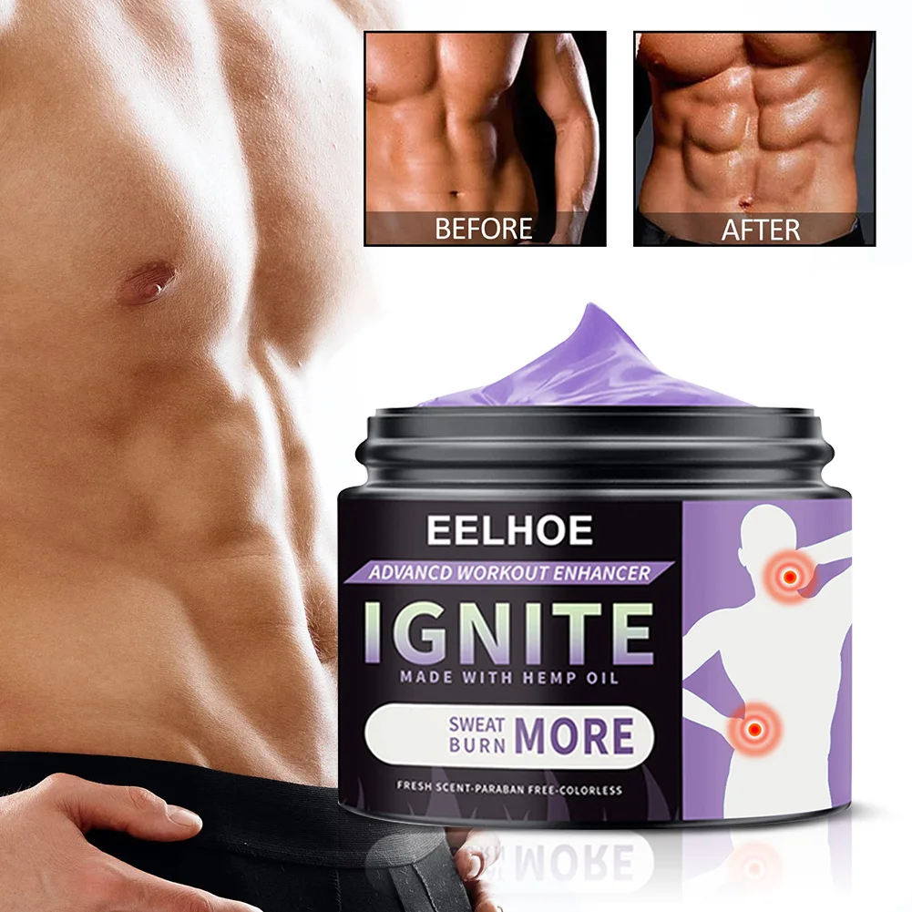 Крем для массажа талии и мышц живота Антицеллюлитный крем сжигания жира потери