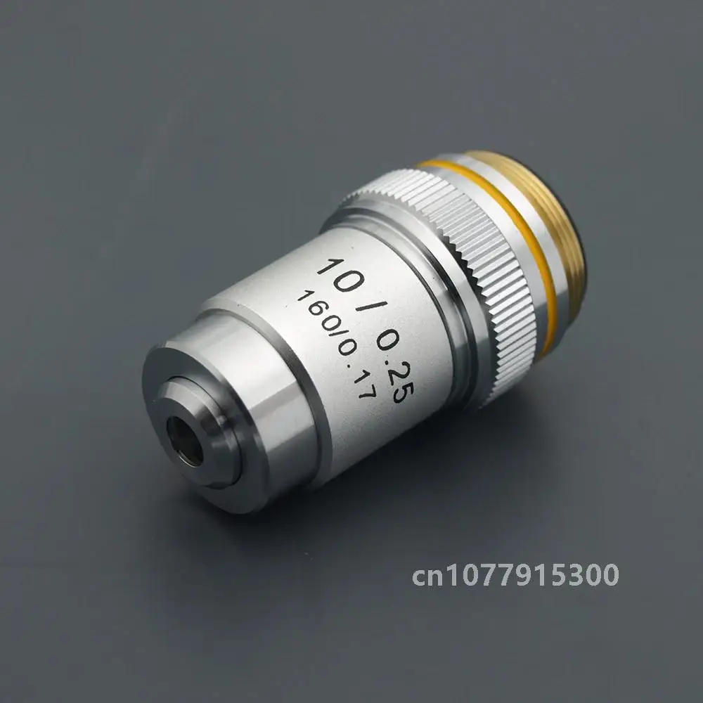 4X 10X 20X 40X 60X 100X High Quality Microscope Objective Lens Achromatic Laboratory Biological parts