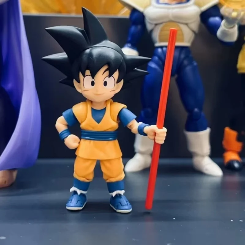 Новый Bandai S.H.Figuarts Dragon Ball Daima Son Goku Mini 1/12 экшн-кукла Коллекционная аниме-фигурка