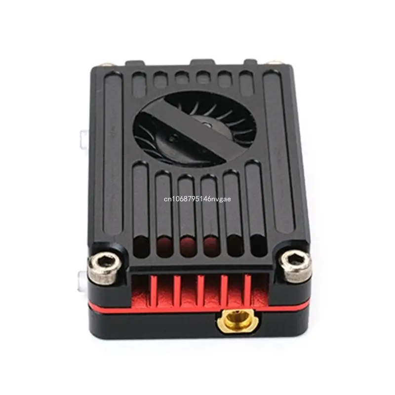 Для 5 8 ГГц 2 Вт 48 каналов видеопередатчик охлаждающий вентилятор корпус для FPV