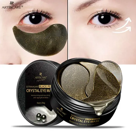 ARTISCARE Патчи для глаз с черным жемчугом 60 шт