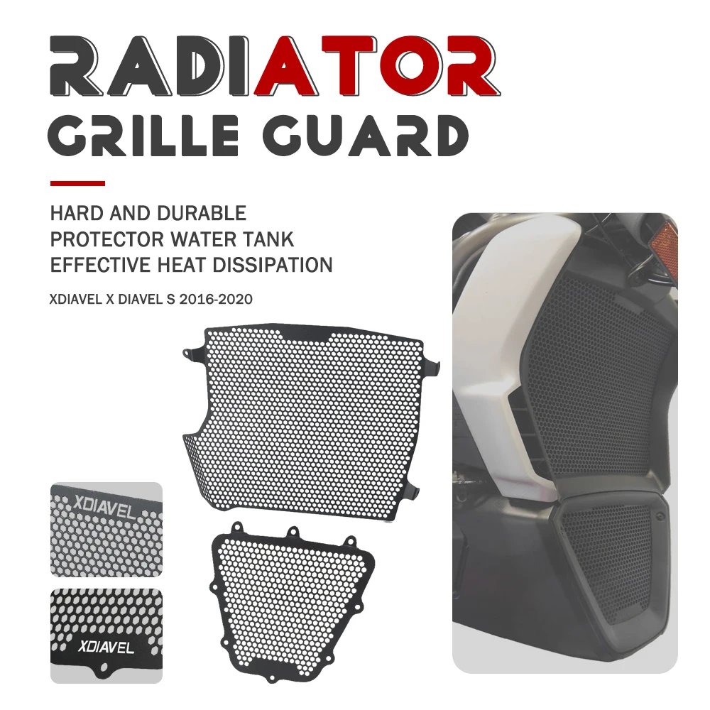 

Защита радиатора для мотоцикла Ducati XDiavel X демоel S 2016 2017 2018 2019 2020, защитная крышка радиатора, масляный охладитель, защитная крышка