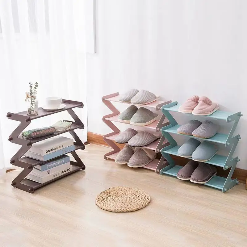 

Nonwoven Fabric ShoeCabinet Dustproof Shoe Storage Shelf folding multi-layer shoe rackSpace Saving Shoes Organizer Stand