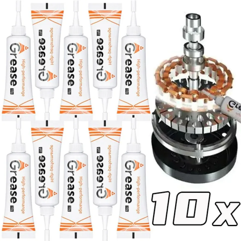 

10 г смазка на литиевой основе, универсальная смазка для обслуживания автомобиля, игрушка-подшипник, аксессуары для электронных клапанов