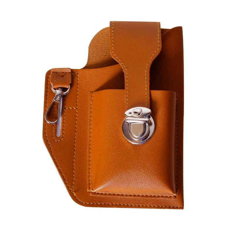 Leather Phone Holster With Belt Clip Leather Cellphone Holder For Belt Pu Belt Phone Pouch Wallet Case Compatible Leather Case