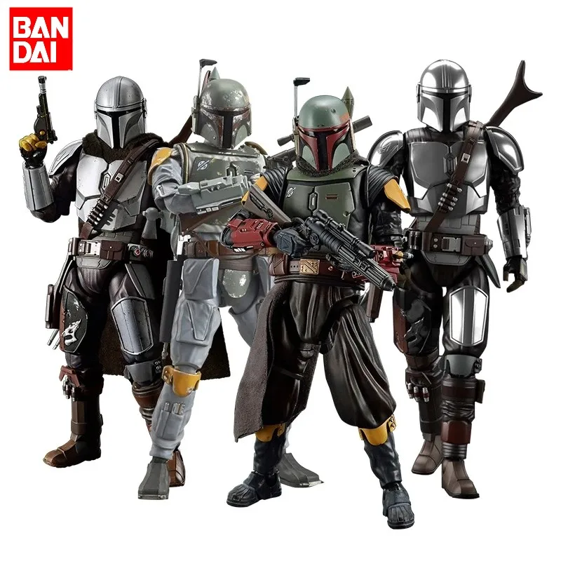 Фигурка Bandai из «Звездных Войн», аниме мандалор, Боба Фетт жуго, Сборная модель, игрушки, коллекционные украшения, подарок для детей