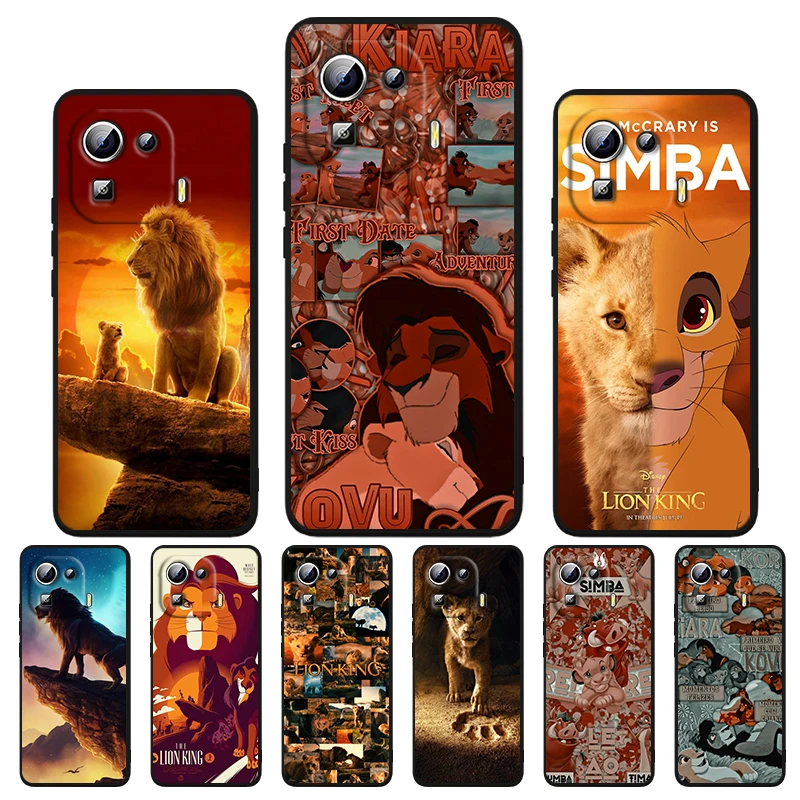 

Disney lion king simba Silicone Soft Cover For Xiaomi Mi 12 11i 11 10T 9T 9 Note 10 Ultra Lite Pro 5G Phone Case