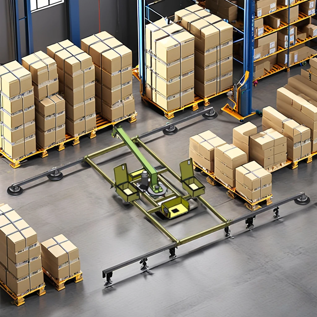 Новый мостовой кран портальный рельсовый подъемник картонная коробка и