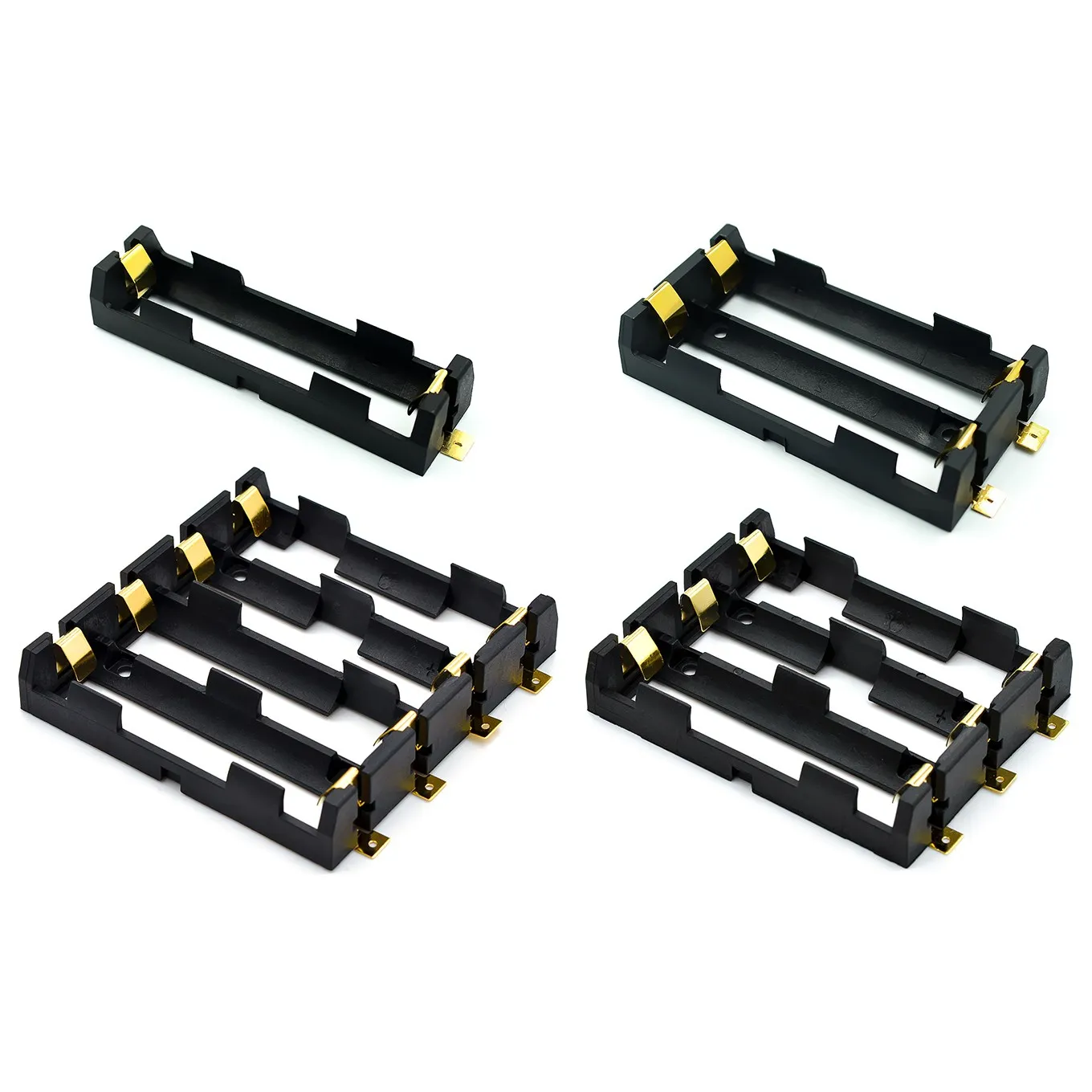 1x2x3x4x 18650 SMT Battery Holder SMD Box Storage Case Container Power Bank With Bronze Pins Rechargeable | Электронные