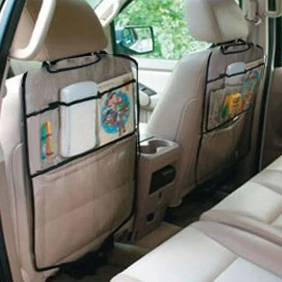

Car Auto Back Protector Cover For Children Kick Mat Storage Bag Mud Protection For Kids Protect Car Seats Covered 1/2 Pcs